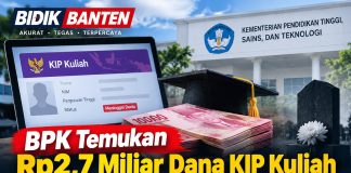 BPK Temukan Rp2,7 Miliar KIP Kuliah Tersalurkan ke 320 Mahasiswa yang Sudah Meninggal