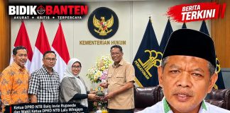 Menkum Tegaskan Tak Boleh Ada PAW PPP, Sahruji Sambut Hasil Konsultasi DPRD NTB