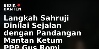 Langkah Sahruji Dinilai Sejalan dengan Pandangan Mantan Ketum PPP Gus Romi